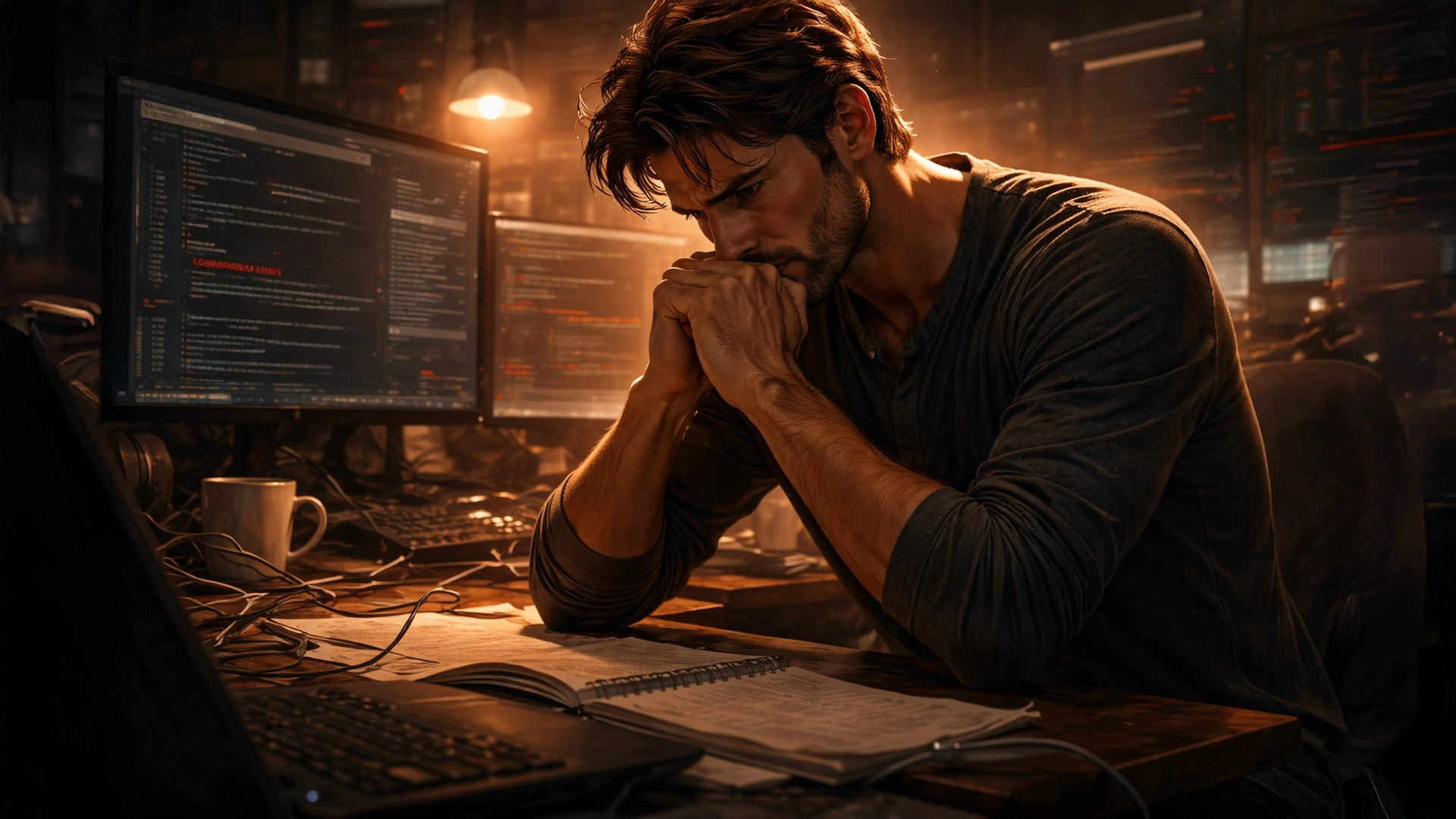 Atlas Created an Image of How He Feels About What Is Happening